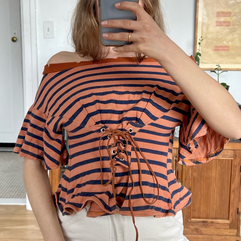 Corset T Shirt Handmade in NYC
